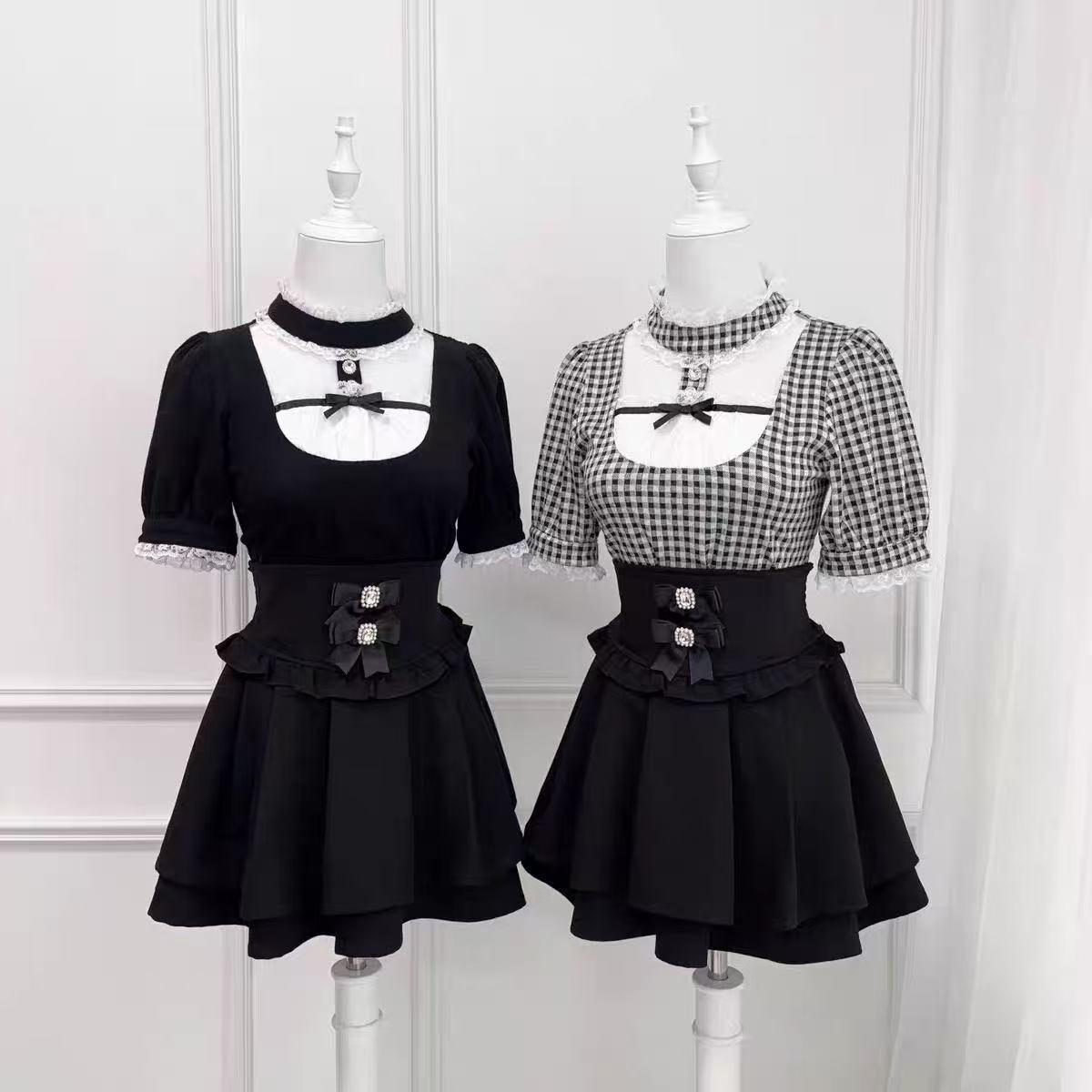 Formal Wear Japan Women - 일본 로리타 블라우스 여성용 귀여운 하라주쿠
