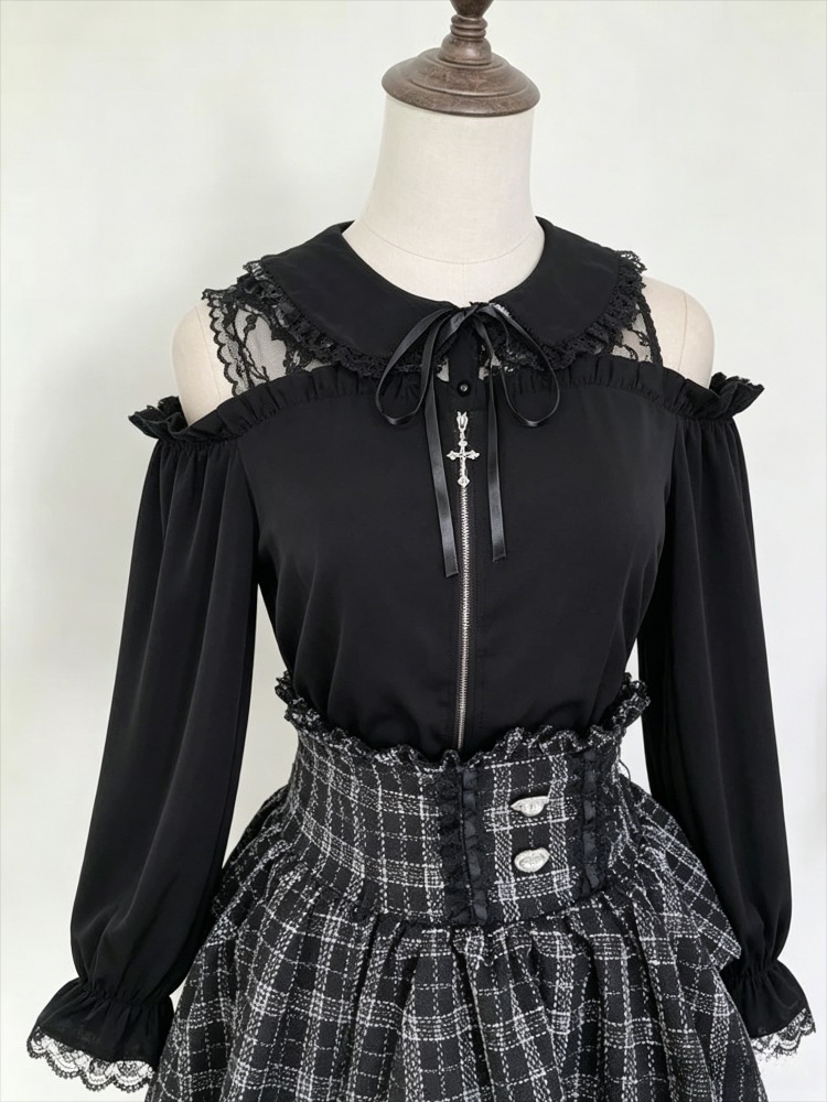 Formal Wear Japan Women - 스위트 JK 블라우스 여성 일본 카와이