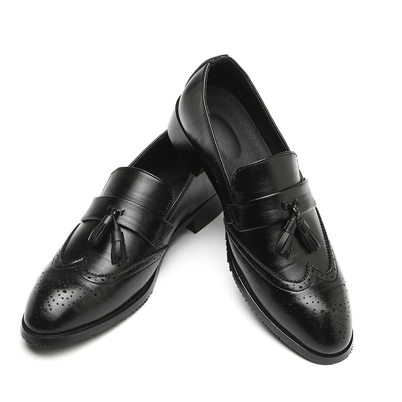 클래식 남성 가죽 태슬 로퍼 수제 슬립온 캐주얼 정장  - Formal Women Daily Wear Shoes 리뷰 및 가격