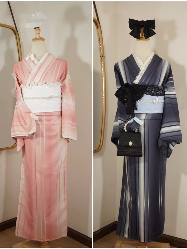 여성 일본 스타일 정장 기모노 이중 레이어 전통 유카타 - Formal Wear Japan Women 리뷰 및 가격