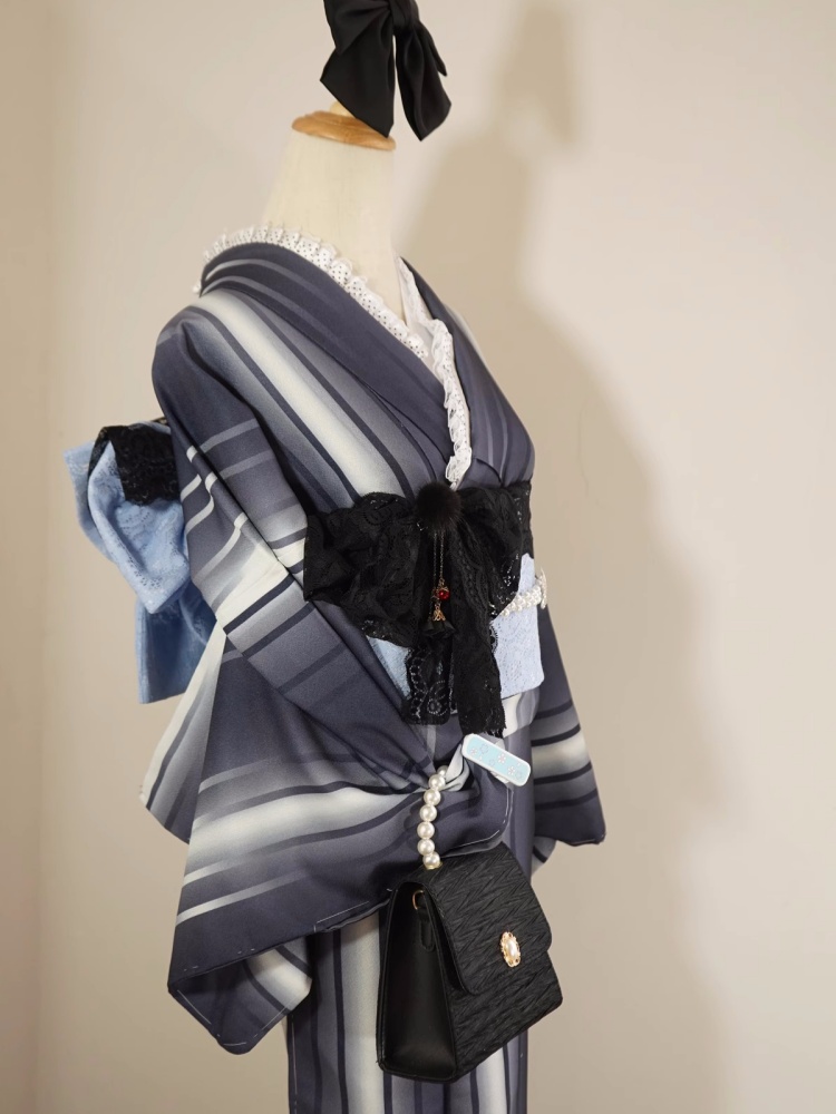 여성 일본 스타일 정장 기모노 이중 레이어 전통 유카타 - Formal Wear Japan Women 리뷰 및 가격