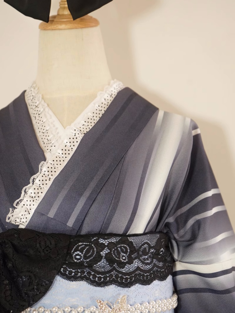 여성 일본 스타일 정장 기모노 이중 레이어 전통 유카타 - Formal Wear Japan Women 리뷰 및 가격