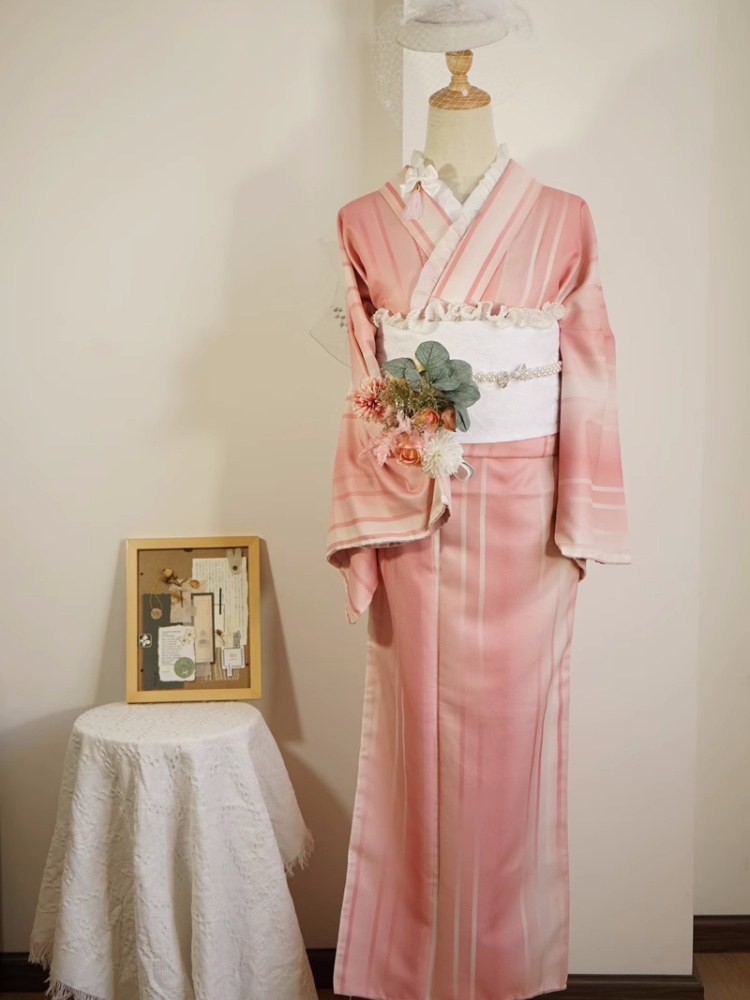 여성 일본 스타일 정장 기모노 이중 레이어 전통 유카타 - Formal Wear Japan Women 리뷰 및 가격