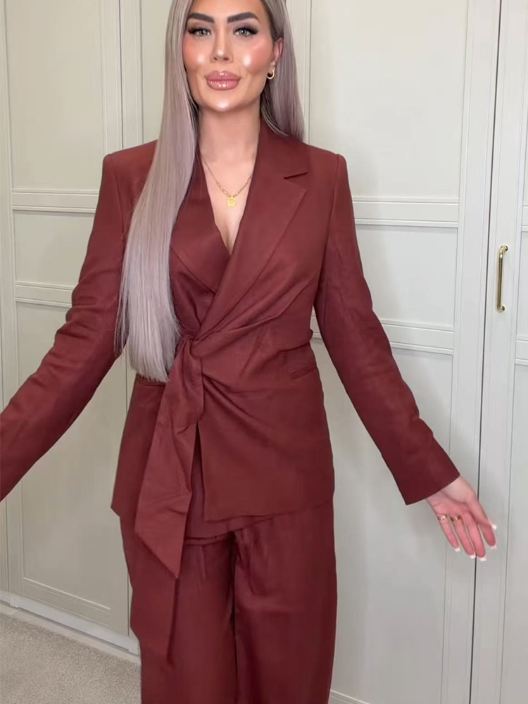 패션 오피스룩 여성 블레이저 팬츠 수트 우아한 포멀 슬 - Women'S Formal Wear Pants Suit 리뷰 및 가격
