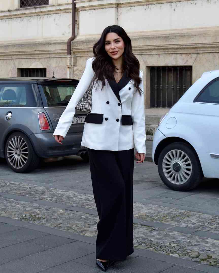 현대 여성 정장 2피스 블레이저 바지 더블 브레스티드  - Women'S Formal Wear Pants Suit 리뷰 및 가격