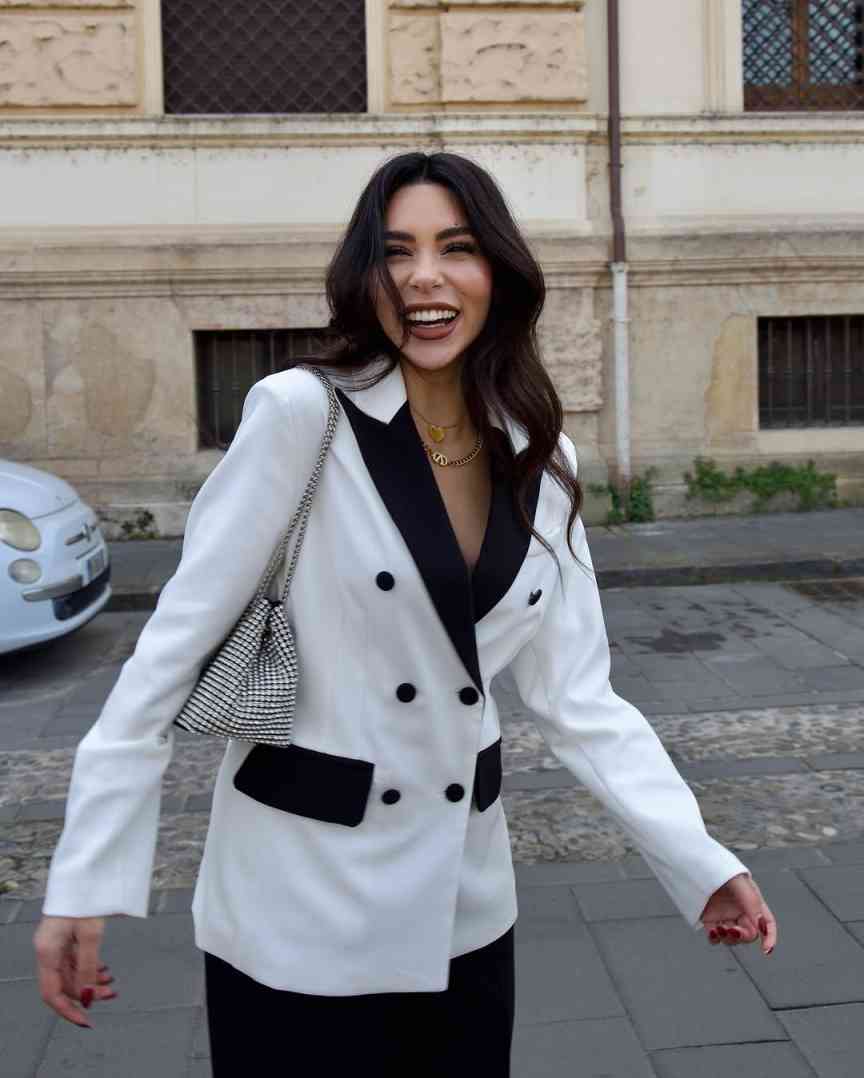 현대 여성 정장 2피스 블레이저 바지 더블 브레스티드  - Women'S Formal Wear Pants Suit 리뷰 및 가격