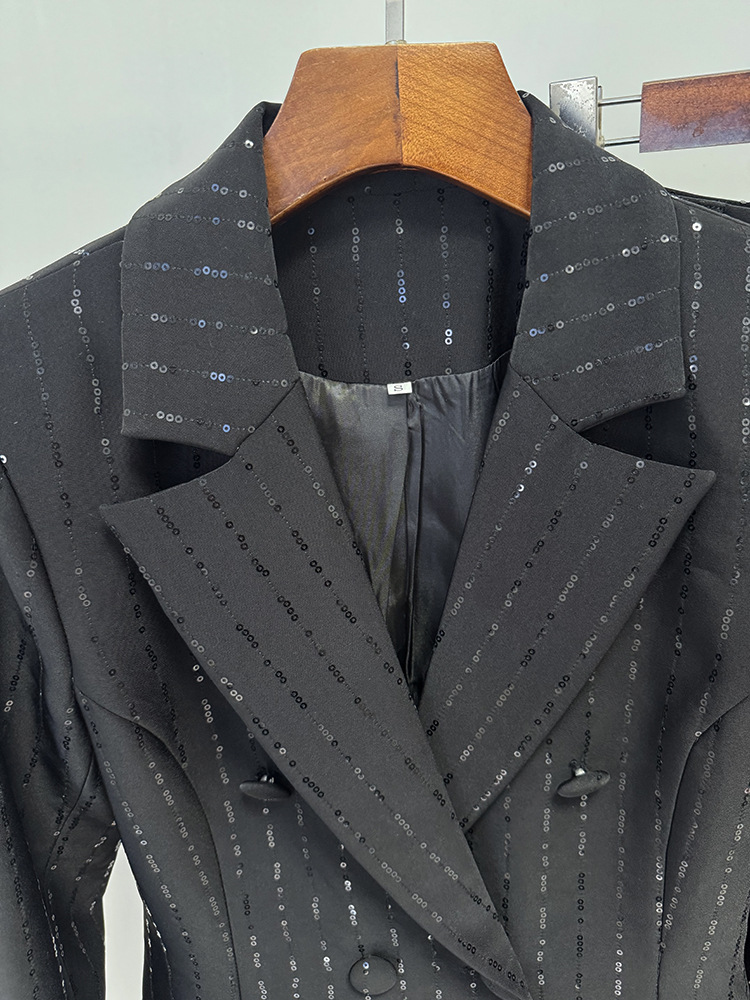 고품질 최신 2026 디자이너 런웨이 블랙 정장 여성용 - Women'S Formal Wear Suits 리뷰 및 가격