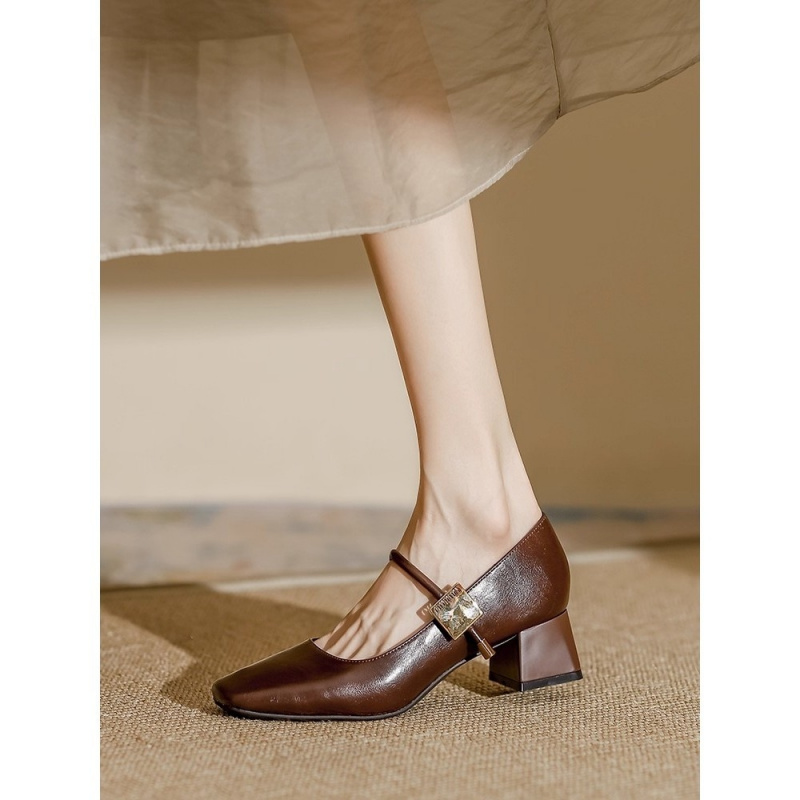 2026 최신 여성 메리제인 슈즈 빈티지 스퀘어 토 두 - Latest Women Formal Wear 리뷰 및 가격