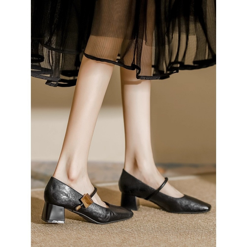 2026 최신 여성 메리제인 슈즈 빈티지 스퀘어 토 두 - Latest Women Formal Wear 리뷰 및 가격