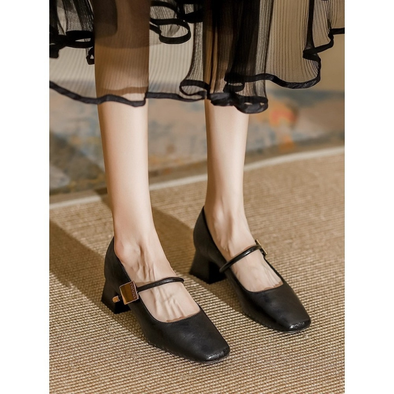 2026 최신 여성 메리제인 슈즈 빈티지 스퀘어 토 두 - Latest Women Formal Wear 리뷰 및 가격