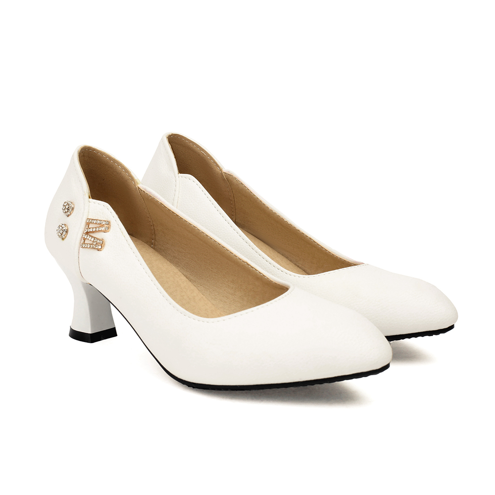 가을 성숙한 여성용 펌프스 5cm 키튼힐 오버사이즈 여 - Formal Women Daily Wear Shoes 리뷰 및 가격