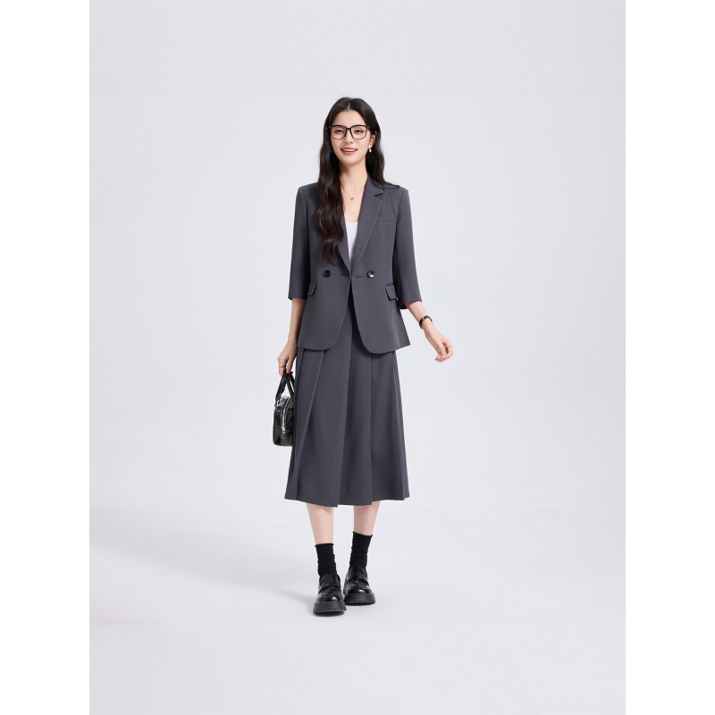 네이비 블루 여성 정장 세트, 봄/가을용, 신상 전문직 - Women'S Formal Wear Pants Suit 리뷰 및 가격
