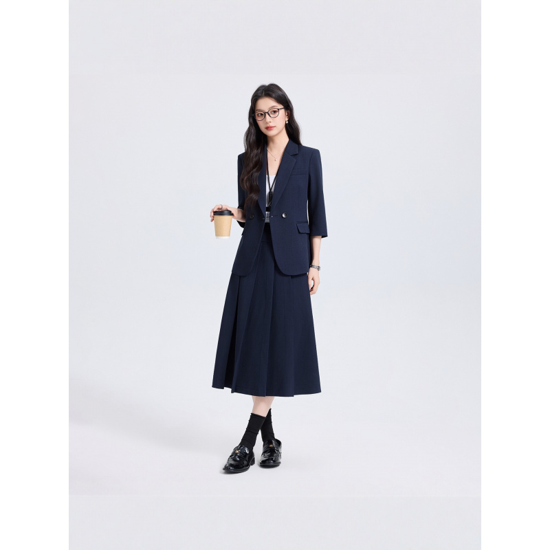 네이비 블루 여성 정장 세트, 봄/가을용, 신상 전문직 - Women'S Formal Wear Pants Suit 리뷰 및 가격