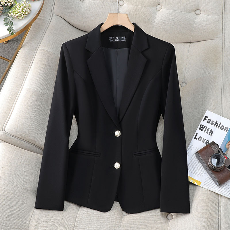 새로운 패션 여성 정장 블레이저 숙녀 싱글 브레스트 긴 - Women'S Formal Wear Jackets 리뷰 및 가격