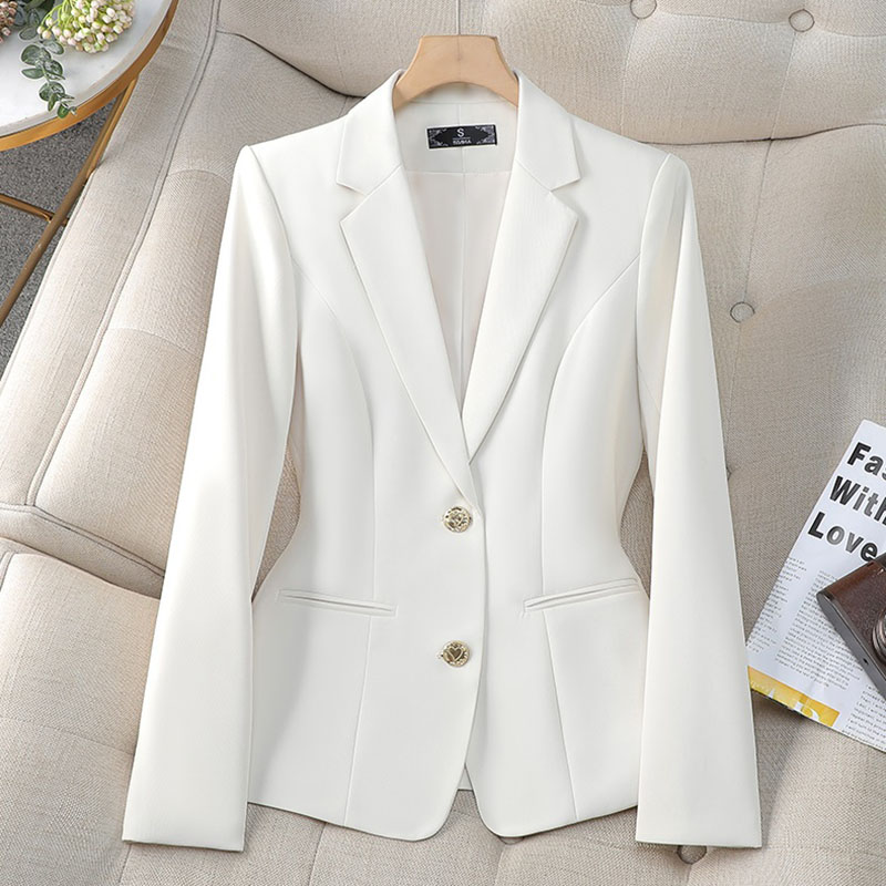 새로운 패션 여성 정장 블레이저 숙녀 싱글 브레스트 긴 - Women'S Formal Wear Jackets 리뷰 및 가격